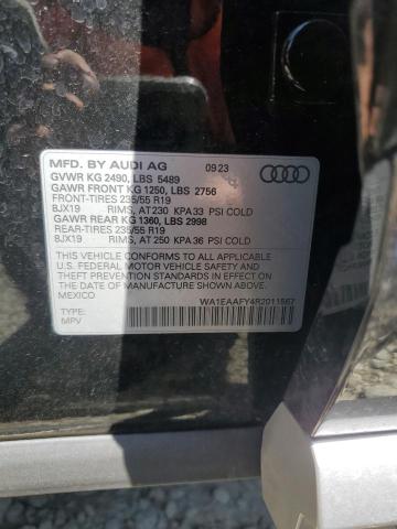 2024 AUDI Q5 PREMIUM WA1EAAFY4R2011567
