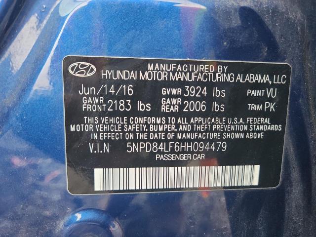 2017 HYUNDAI ELANTRA SE - 5NPD84LF6HH094479