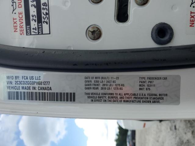 2023 DODGE CHALLENGER 2C3CDZGG0PH681277