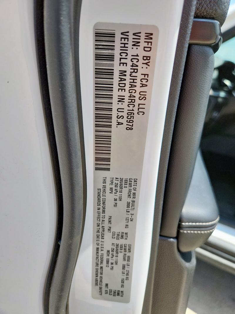 2024 JEEP GRAND CHER 1C4RJHAG4RC165978