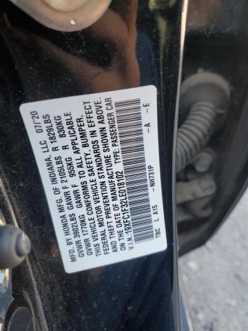 2020 HONDA CIVIC EX 19XFC1F32LE018102