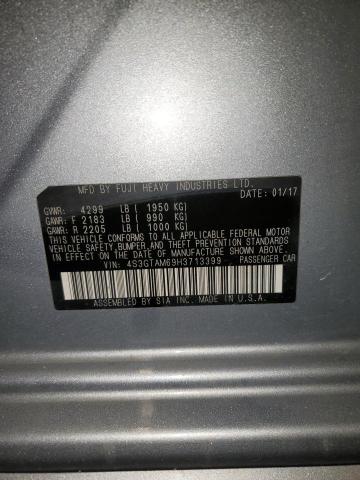 2017 SUBARU IMPREZA SP 4S3GTAM69H3713399