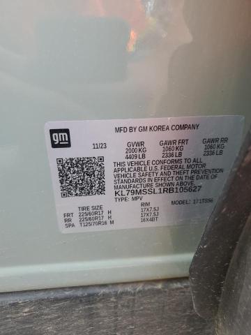 2024 CHEVROLET TRAILBLAZE KL79MSSL1RB105627