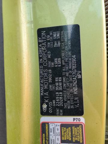 2016 KIA SOUL KNDJN2A27G7831904