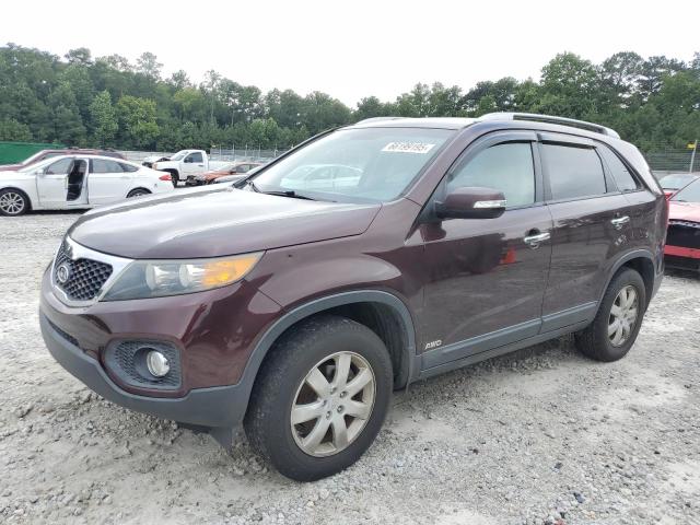 KIA SORENTO BA 2011 maroon 4dr spor gas 5XYKTCA13BG136080 photo #1