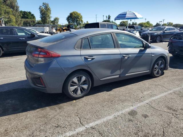 HYUNDAI IONIQ 2019 gray  hybrid engine KMHC65LD9KU182604 photo #4