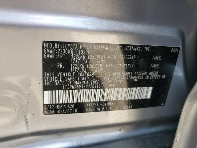 2025 TOYOTA RAV4 XLE 4T3RWRFV1SU176146
