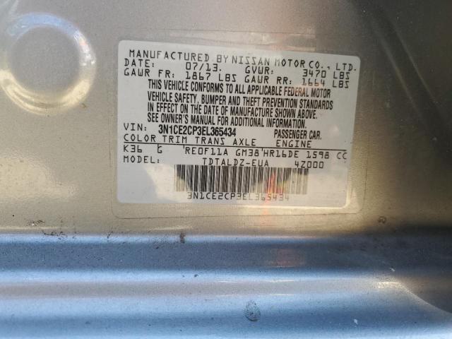 2014 NISSAN VERSA NOTE - 3N1CE2CP3EL365434