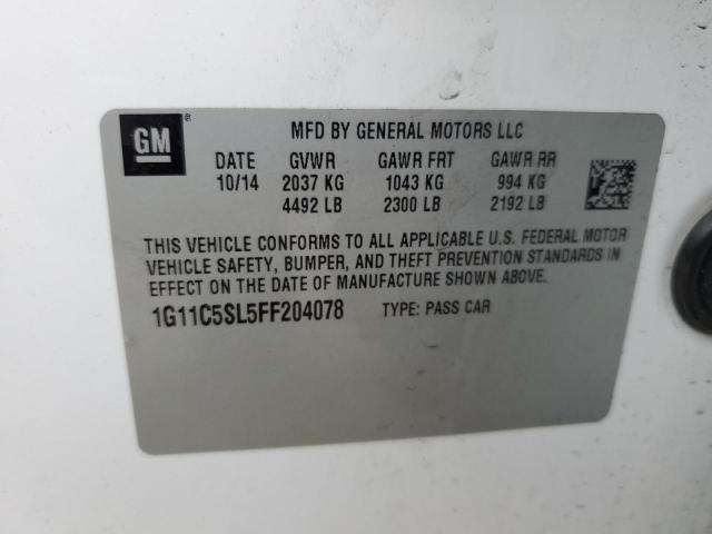 2015 CHEVROLET MALIBU 1LT - 1G11C5SL5FF204078