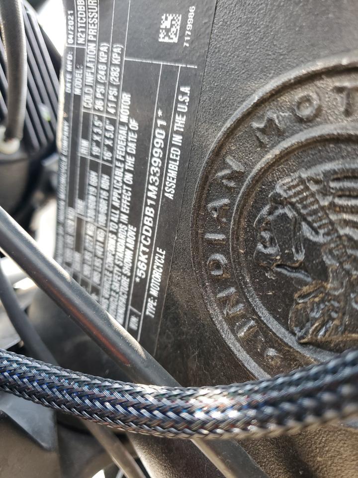Lot #3266968518 2021 INDIAN MOTORCYCLE CO. CHIEFTAIN