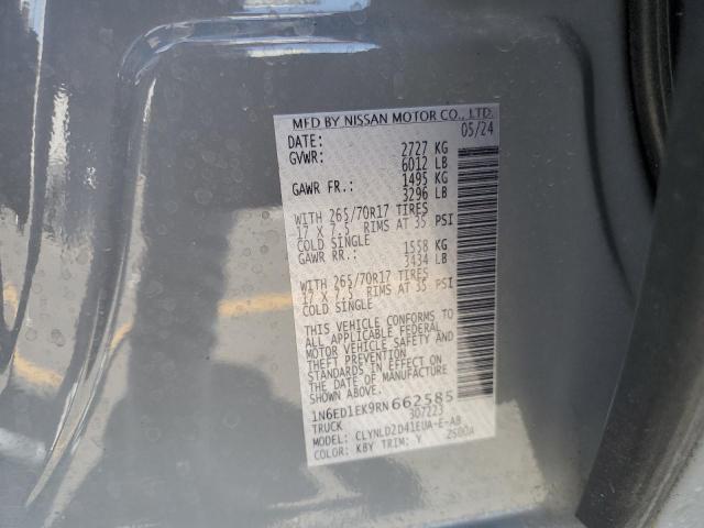 2024 NISSAN FRONTIER S - 1N6ED1EK9RN662585