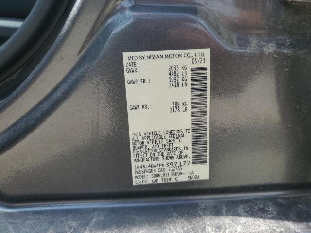 2023 NISSAN ALTIMA SV 1N4BL4DW4PN397172