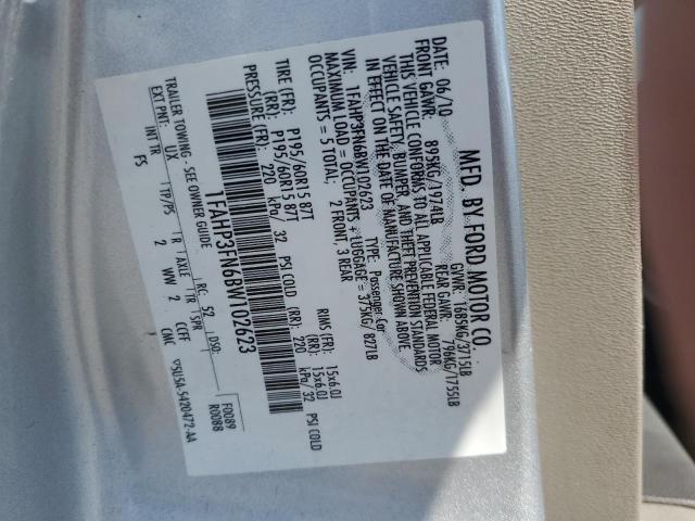 2011 FORD FOCUS SE - 1FAHP3FN6BW102623
