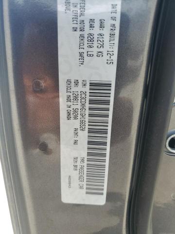 2016 DODGE CHARGER SXT 2C3CDXHG1GH166520