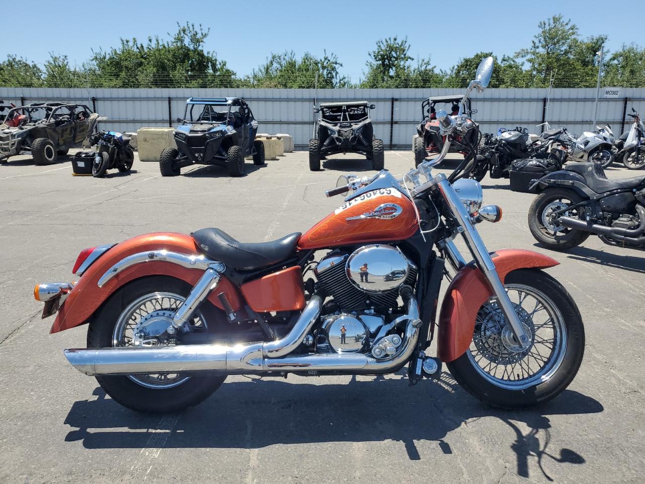  Salvage Honda Vt Cycle