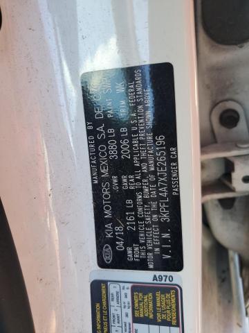 2018 KIA FORTE LX 3KPFL4A7XJE265196