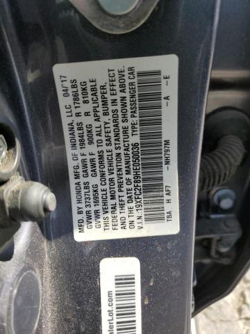 2017 HONDA CIVIC EX 19XFC2F89HE050036