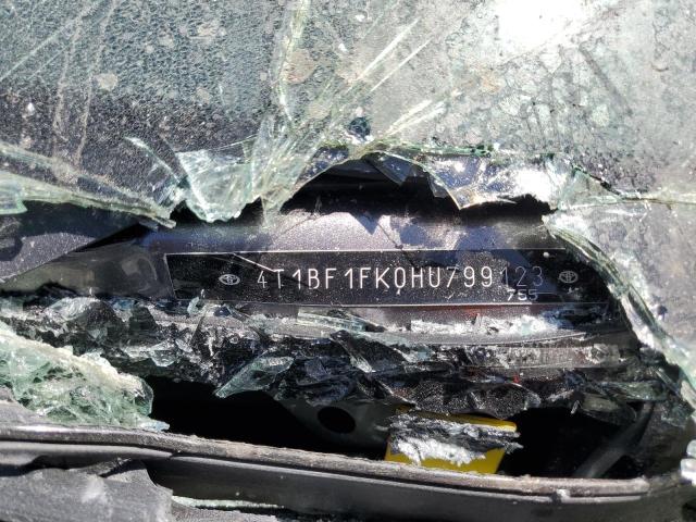 2017 TOYOTA CAMRY LE - 4T1BF1FK0HU799123