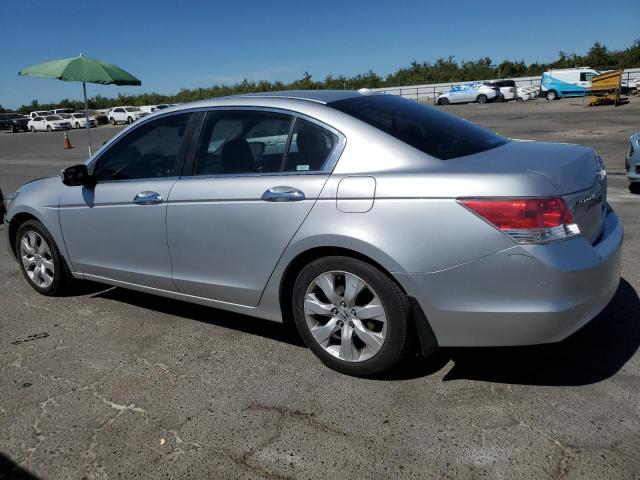 HONDA ACCORD EXL 2008 silver sedan 4d gas 1HGCP36818A046497 photo #3