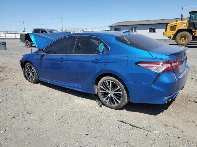 TOYOTA CAMRY SE 2020 blue  hybrid engine 4T1G31AK3LU019727 photo #3
