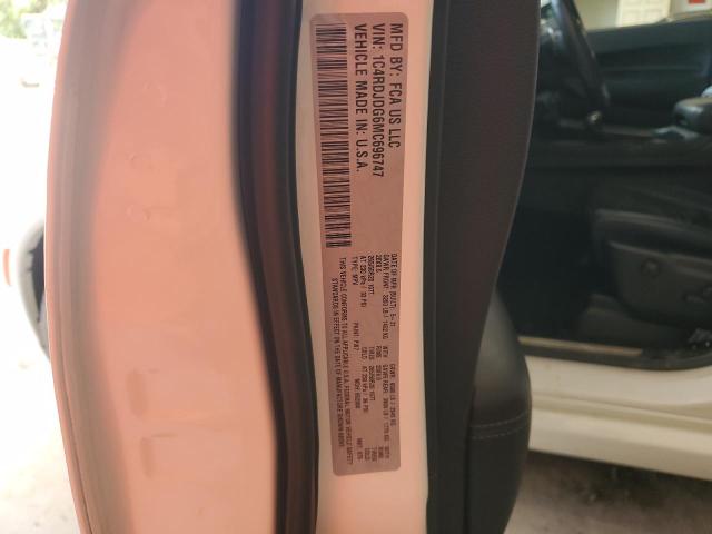 2021 DODGE DURANGO GT - 1C4RDJDG6MC696747
