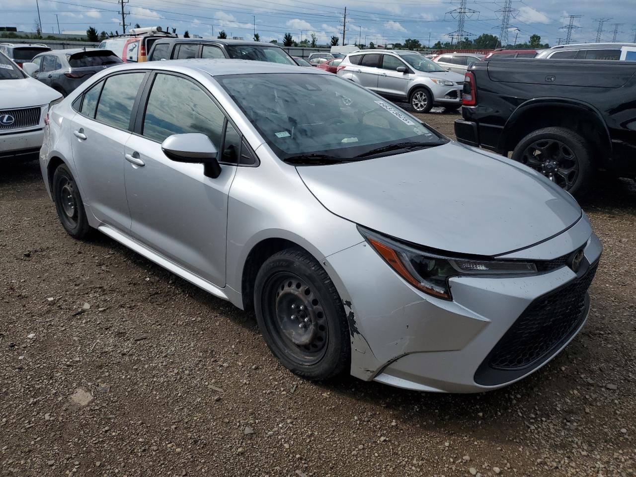 Lot #3316054218 2020 TOYOTA COROLLA LE