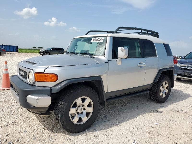 TOYOTA FJ CRUISER 2007 silver  gas JTEBU11FX70028514 photo #1