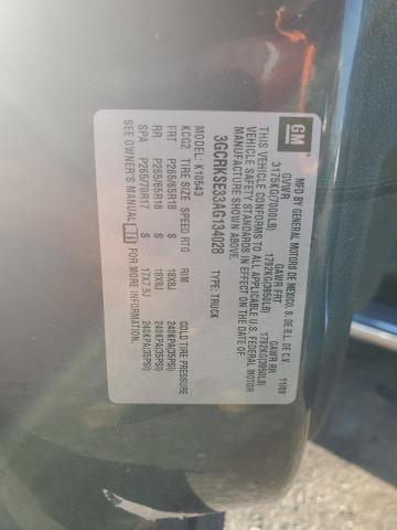 2010 CHEVROLET SILVERADO - 3GCRKSE33AG134028