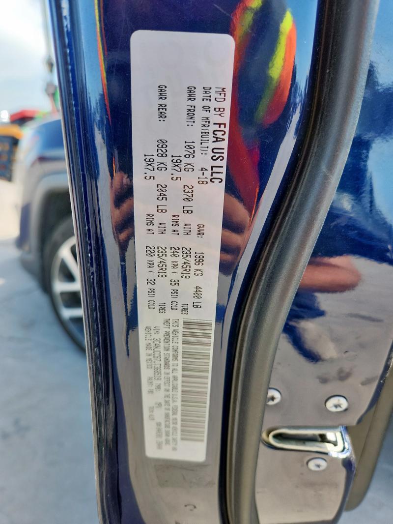 2018 JEEP COMPASS LI 3C4NJCCB7JT368519