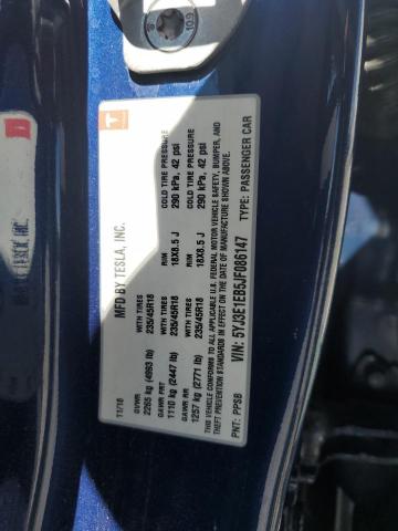 2018 TESLA MODEL 3 - 5YJ3E1EB5JF086147