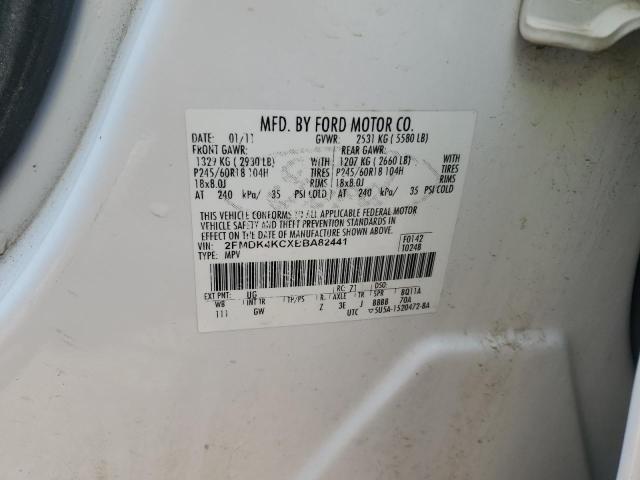 2011 FORD EDGE LIMIT - 2FMDK4KCXBBA82441