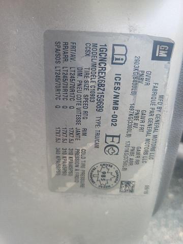 2011 CHEVROLET SILVERADO - 1GCNCREX6BZ159689