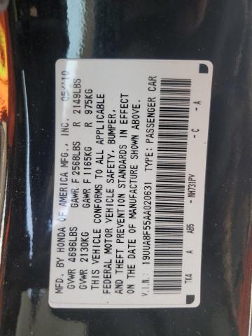 2010 ACURA TL - 19UUA8F55AA020631