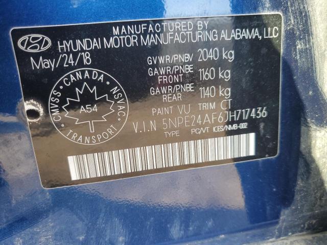 2018 HYUNDAI SONATA SE - 5NPE24AF6JH717436