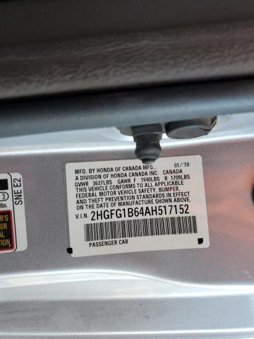 2010 HONDA CIVIC LX - 2HGFG1B64AH517152