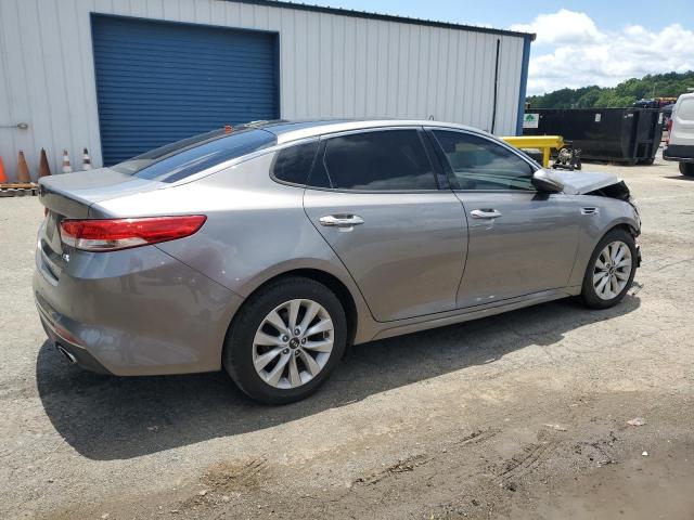 KIA OPTIMA EX 2016 gray sedan 4d gas 5XXGU4L34GG066849 photo #4