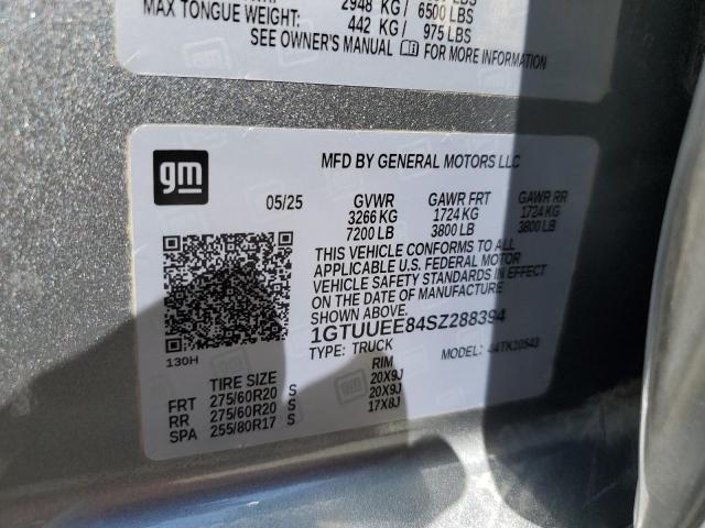 2025 GMC SIERRA K15 1GTUUEE84SZ288394