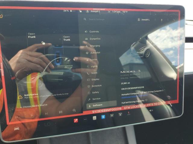 2021 TESLA MODEL 3 - 5YJ3E1EB9MF002318