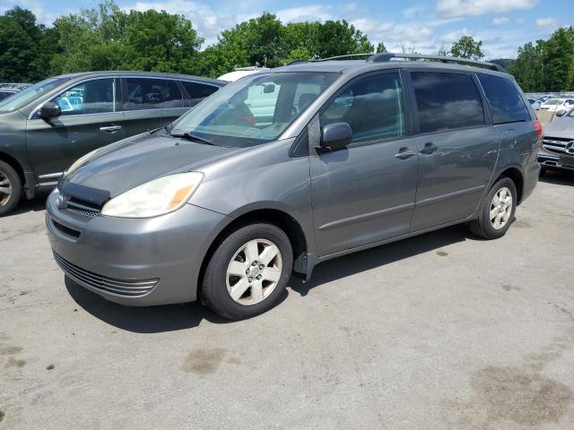 TOYOTA SIENNA CE 2004 gray  gas 5TDZA23C74S049639 photo #1