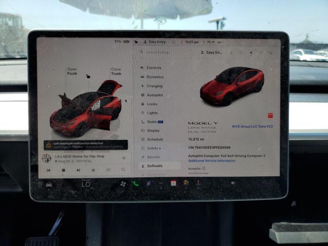 2023 TESLA MODEL Y - 7SAYGDEE3PF629096