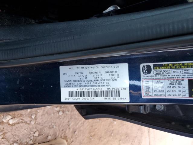 2014 MAZDA 3 GRAND TO - JM1BM1M3XE1143238