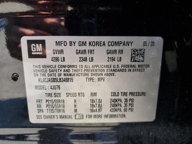2020 BUICK ENCORE PRE KL4CJASB5LB348815