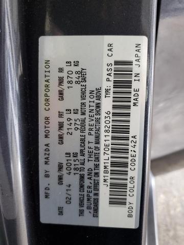 2014 MAZDA 3 TOURING - JM1BM1L70E1182036