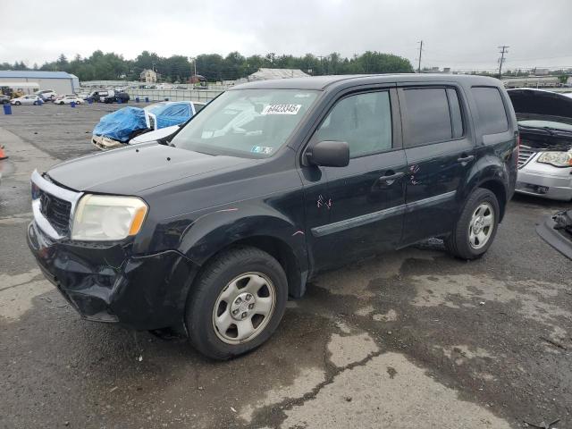 HONDA PILOT LX 2014 black  gas 5FNYF4H29EB048328 photo #1
