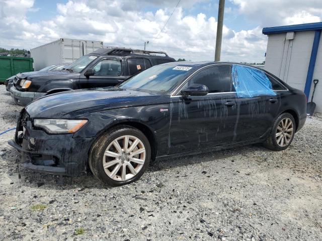 AUDI A6 PREMIUM PLUS 2013 black sedan 4d gas WAUGGAFC2DN059994 photo #1