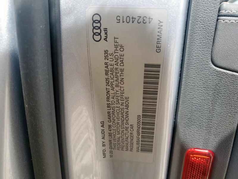 2024 AUDI A4 PREMIUM PLUS 40 WAUBBAF48RN005009