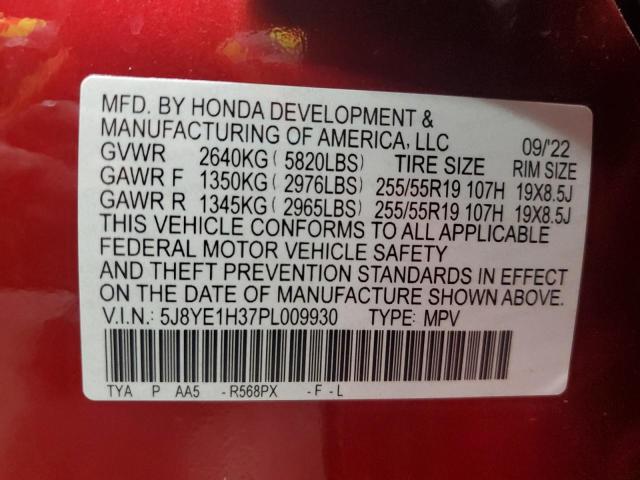 2023 ACURA MDX 5J8YE1H37PL009930