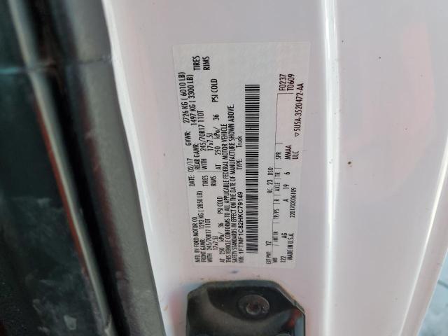 2017 FORD F150 1FTMF1C82HKC79149