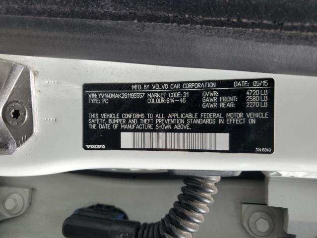 2016 VOLVO S80 PREMIE - YV140MAK2G1195557