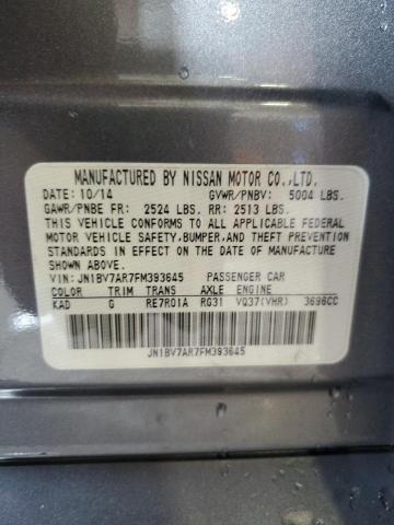 2015 INFINITI Q50 BASE JN1BV7AR7FM393645